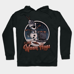 Alien Hugs - Funny Snowman Parody Hoodie